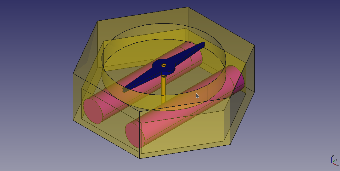 ortogere first sketch 3d model